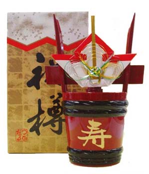 左大臣・御祝用酒・角樽